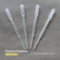 Pippettes de pasteur avec bulbe 1 ml 3 ml 5 ml, etc.